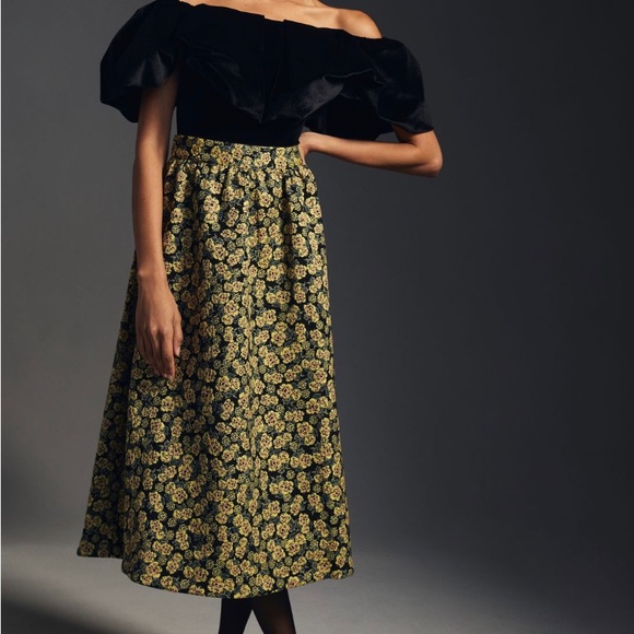 Maeve Brocade Maxi Skirt NWT